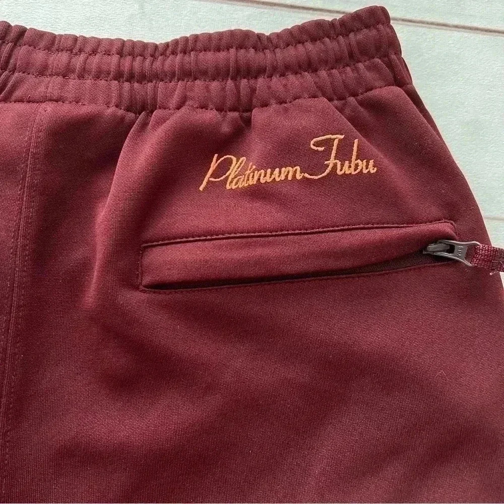 Platinum FUBU Harlem Globetrotters #35 Warmup Basketball Sweatpants Mens… - Picture 7 of 15